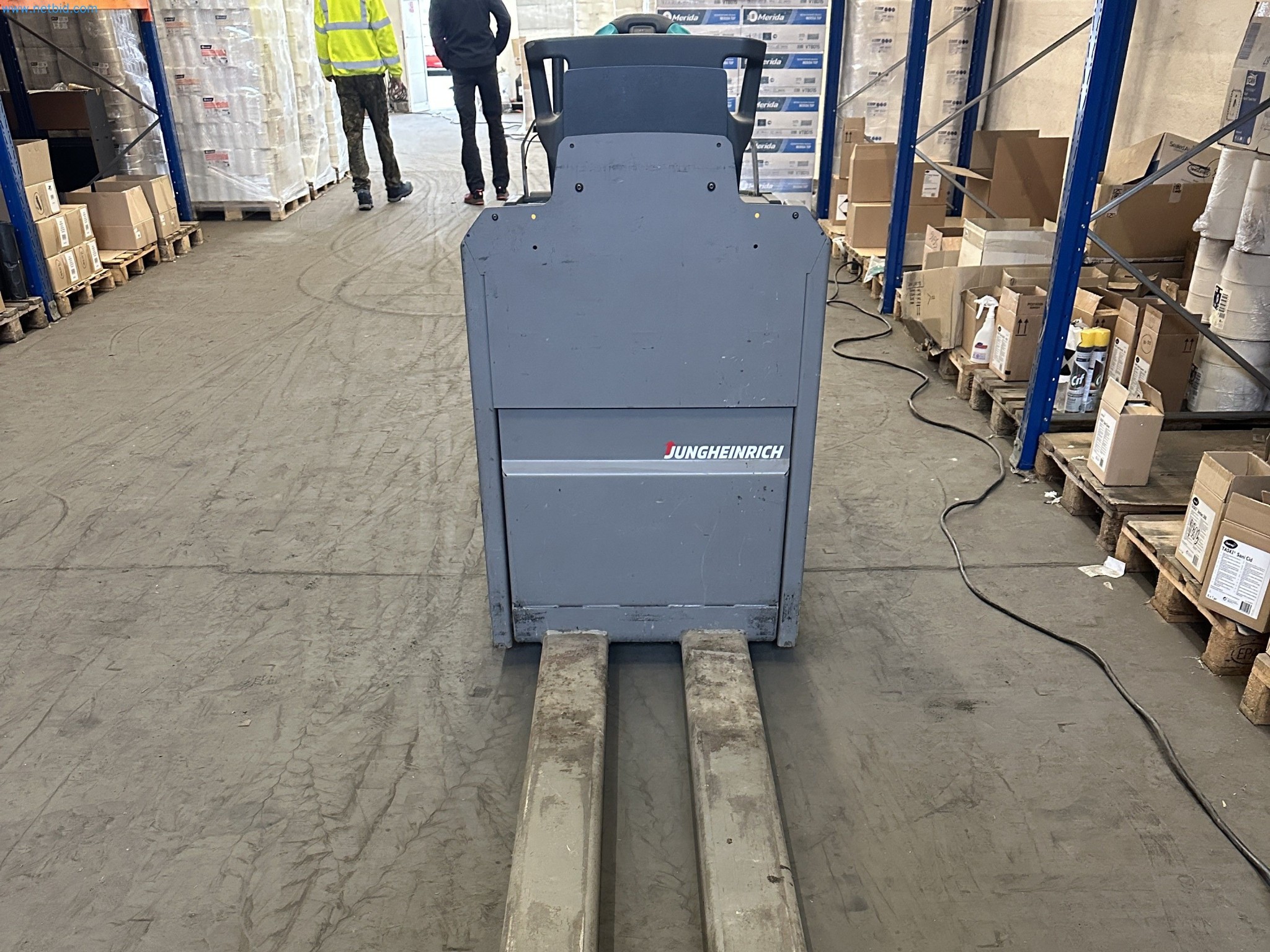 Two Jungheinrich forklifts-10