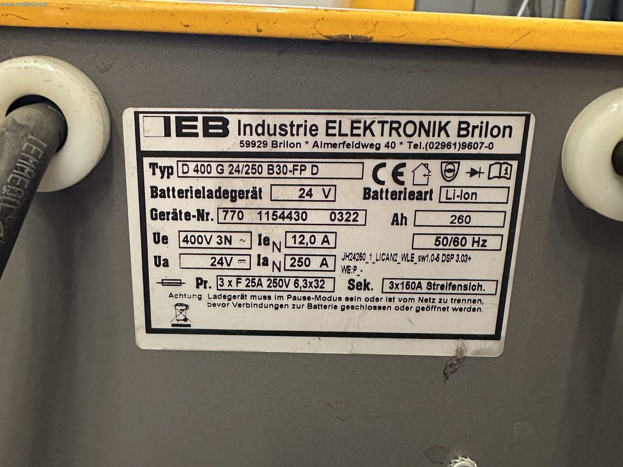 Two Jungheinrich forklifts-13