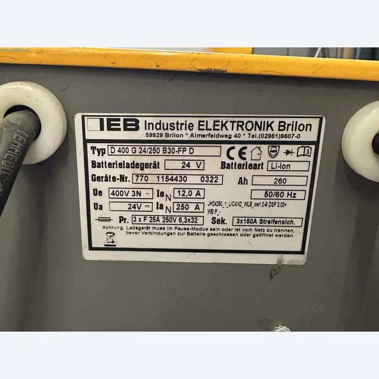 Two Jungheinrich forklifts-13