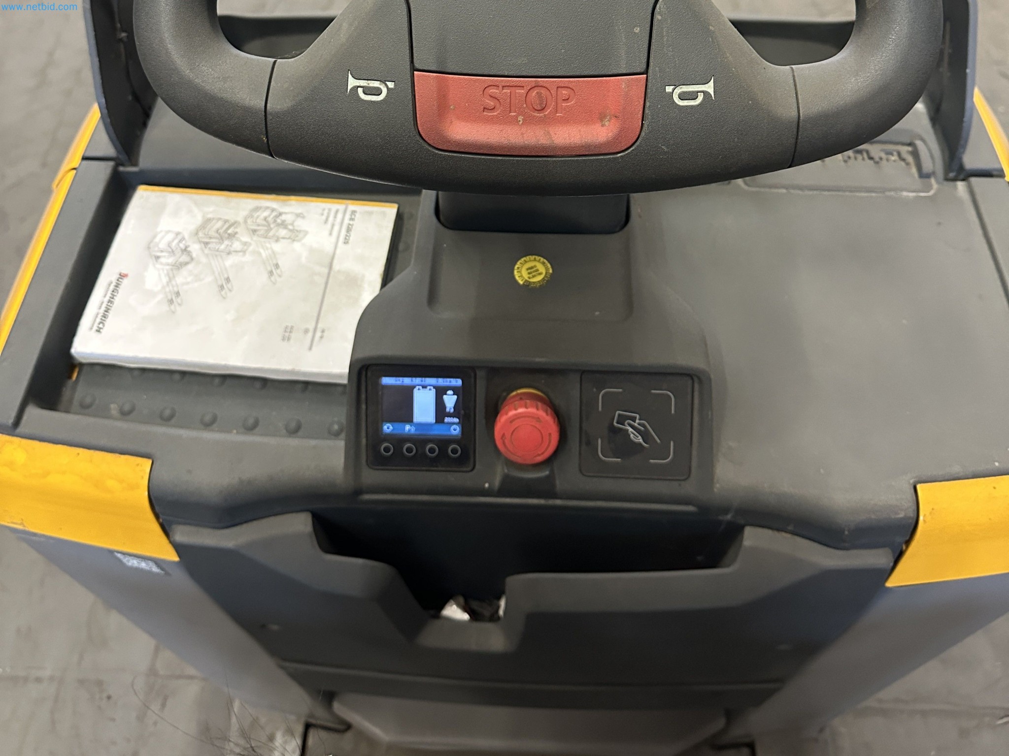 Two Jungheinrich forklifts-8