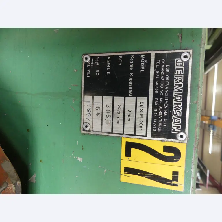 Maschinen und Betriebsausstattung eines Maschinenbauunternehmens-2