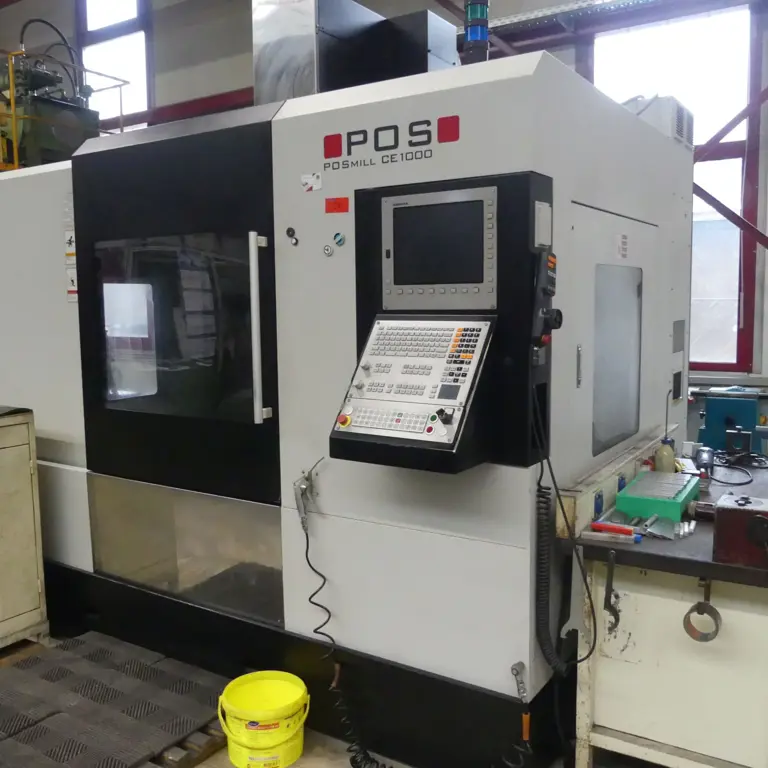 Vertikal-Bearbeitungs-zentrum/ Fräsmaschine POS POSmill CE1000