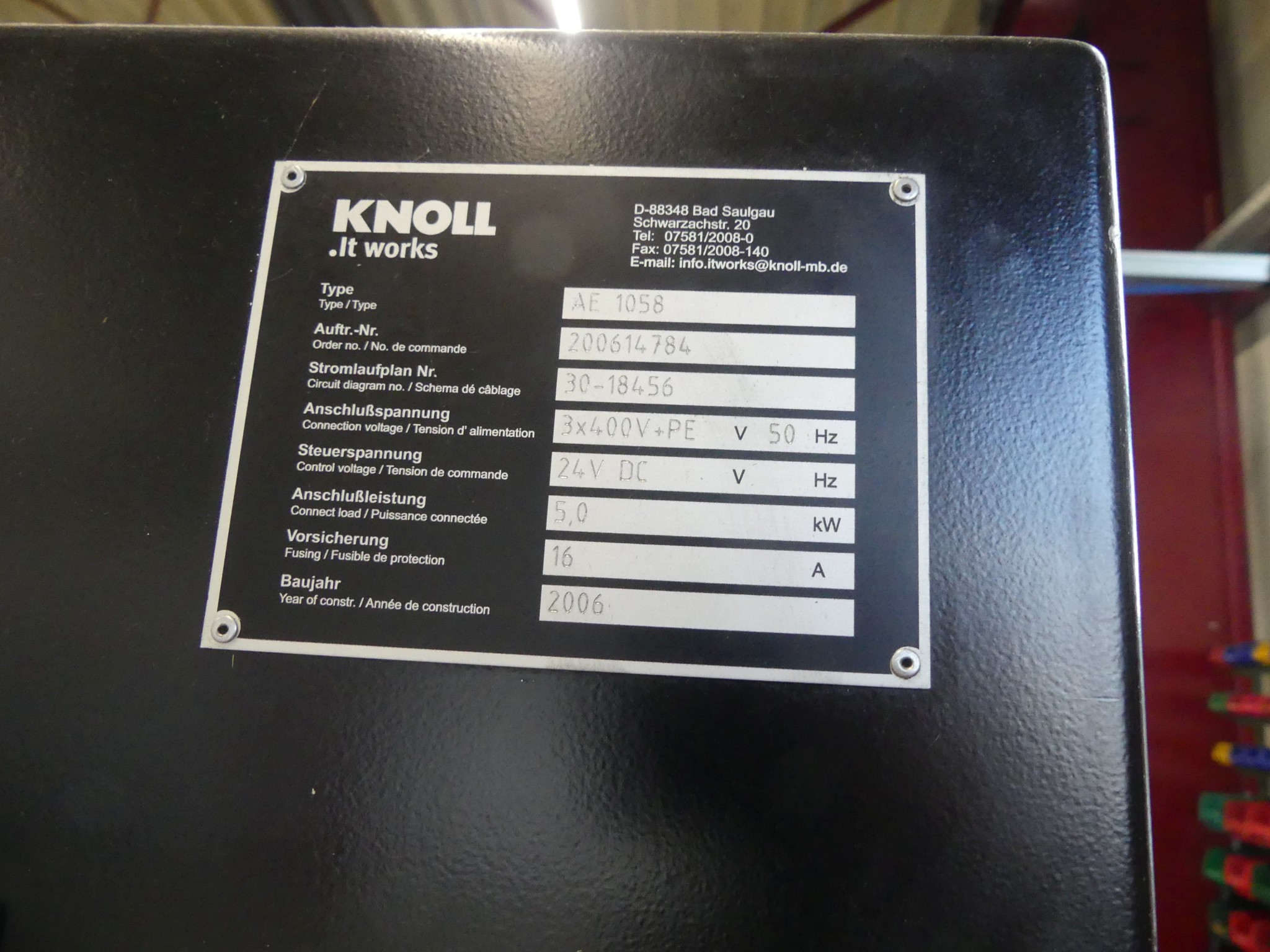 Maschinen und Betriebsausstattung eines Maschinenbauunternehmens-9