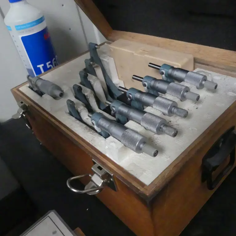 Satz Bügelmessschrauben