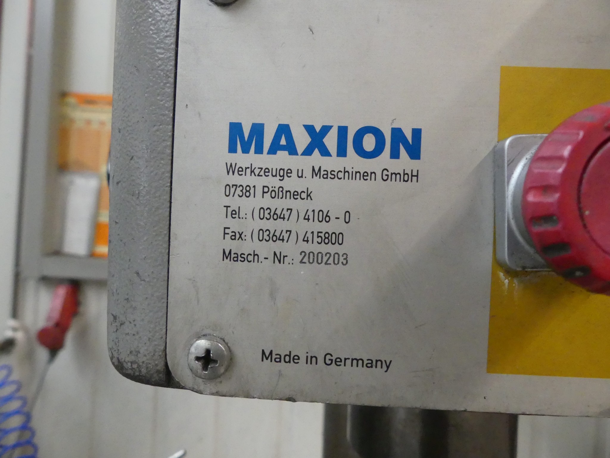 Maschinen und Betriebsausstattung eines Maschinenbauunternehmens-4