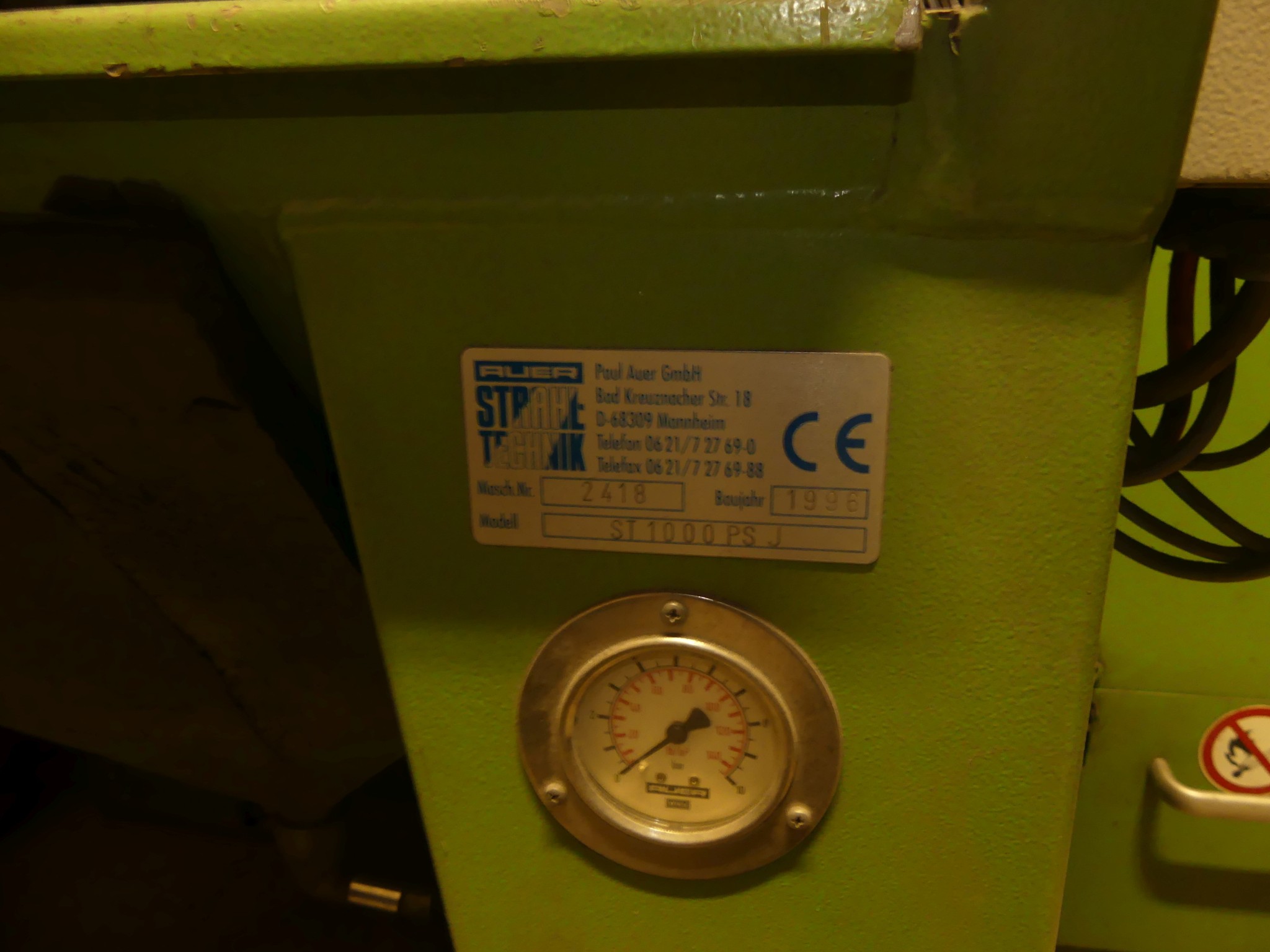 Maschinen und Betriebsausstattung eines Maschinenbauunternehmens-3