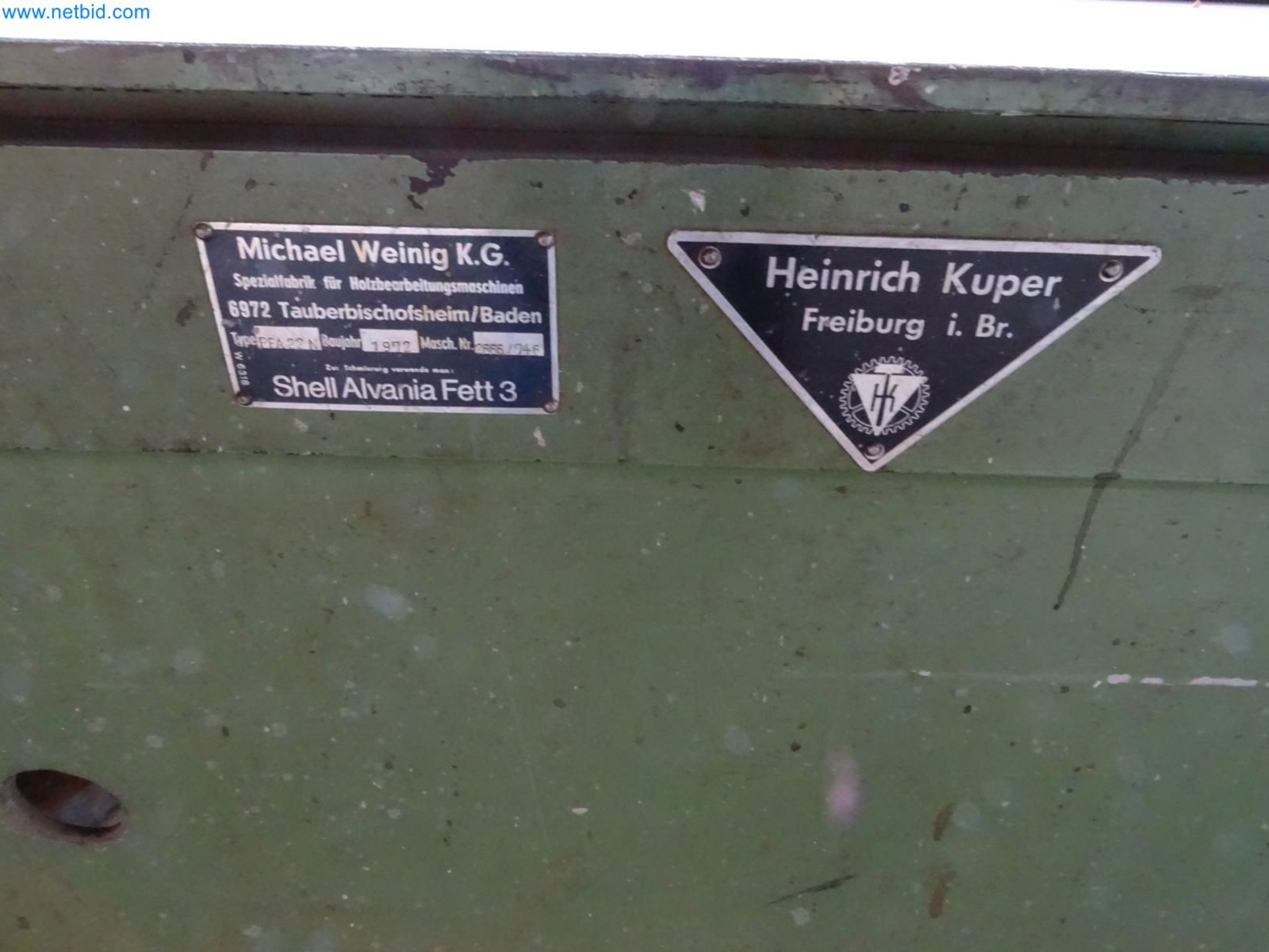 Machinery and BGA of a carpentry business-9