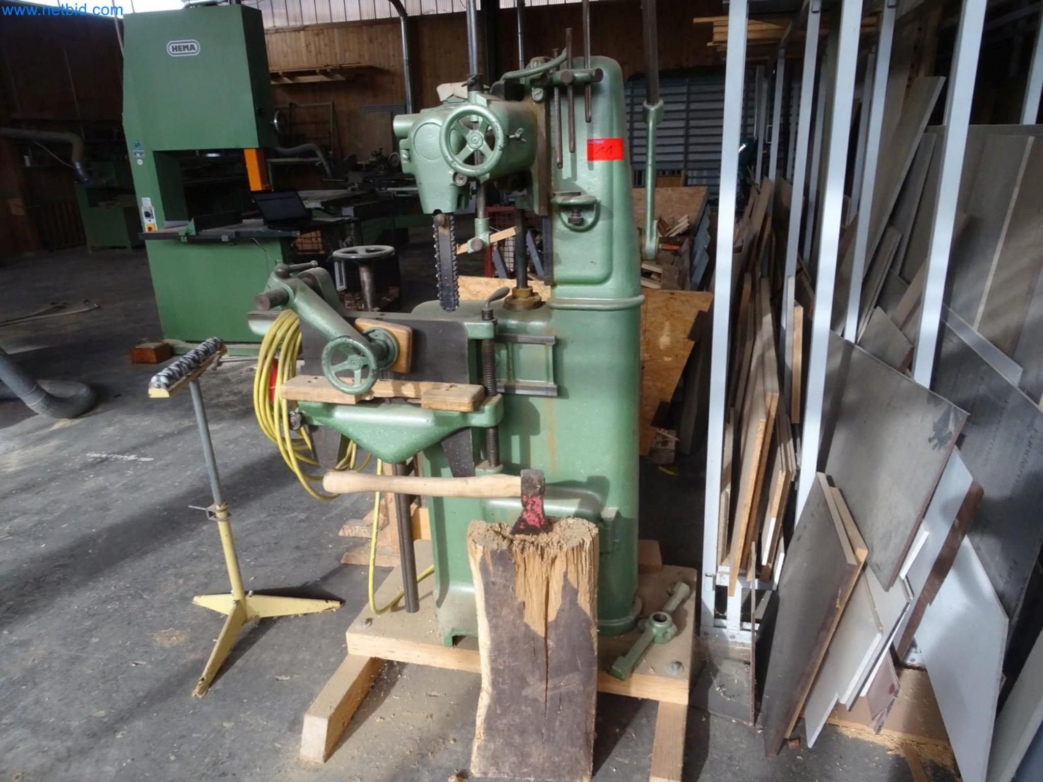 Machinery and BGA of a carpentry business-1