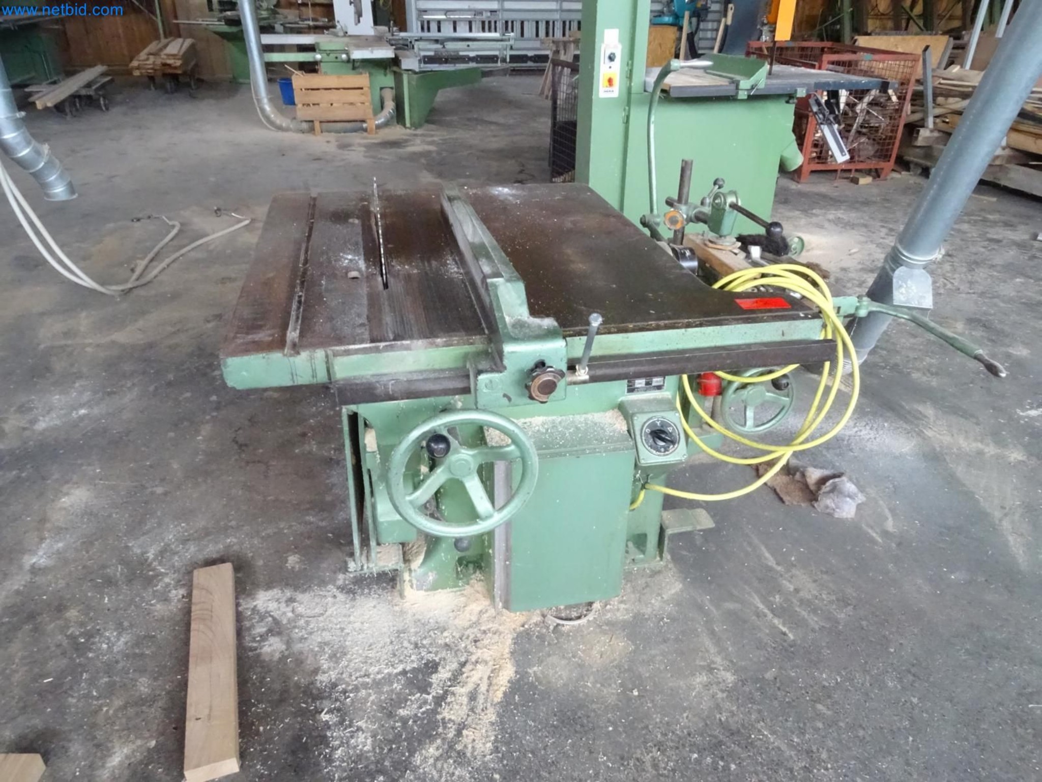 Machinery and BGA of a carpentry business-1