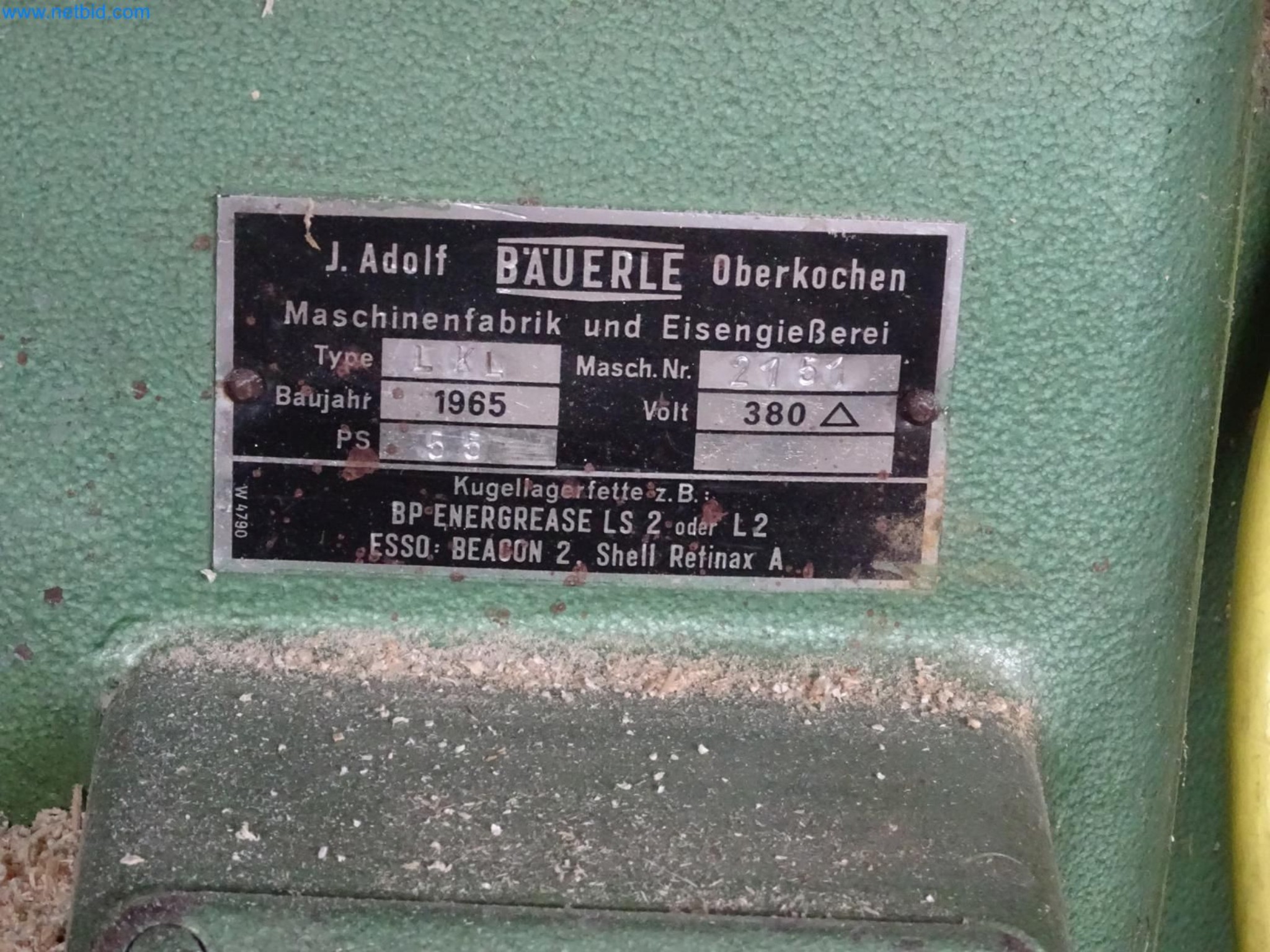 Machinery and BGA of a carpentry business-6