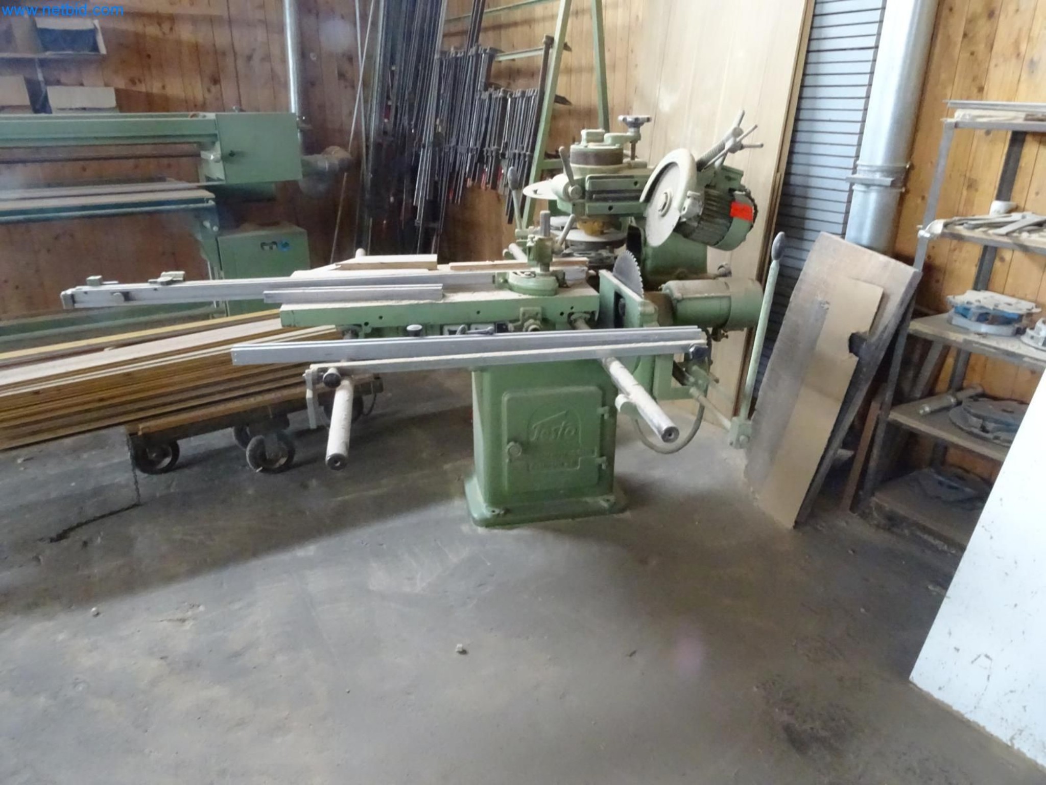 Machinery and BGA of a carpentry business-1