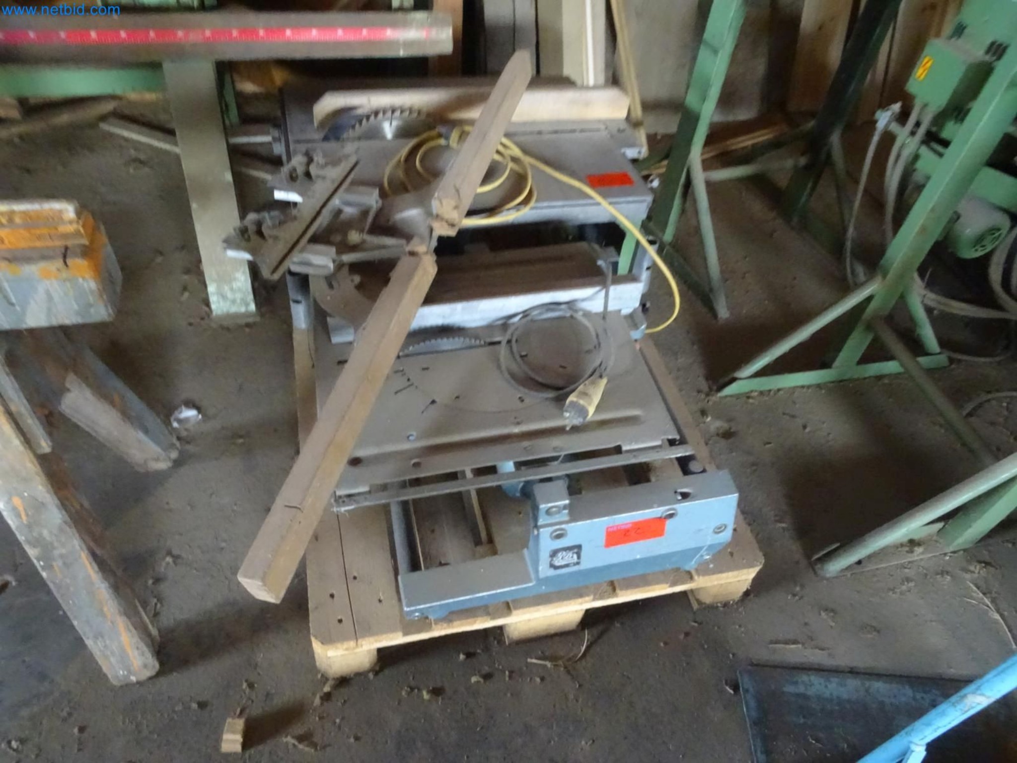 Machinery and BGA of a carpentry business-1