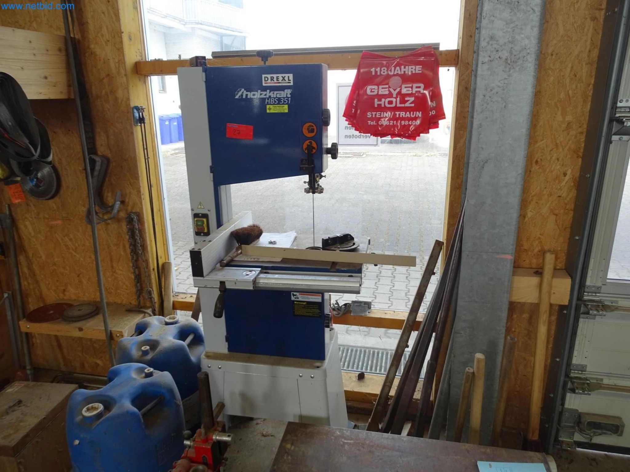 Machinery and BGA of a carpentry business-1