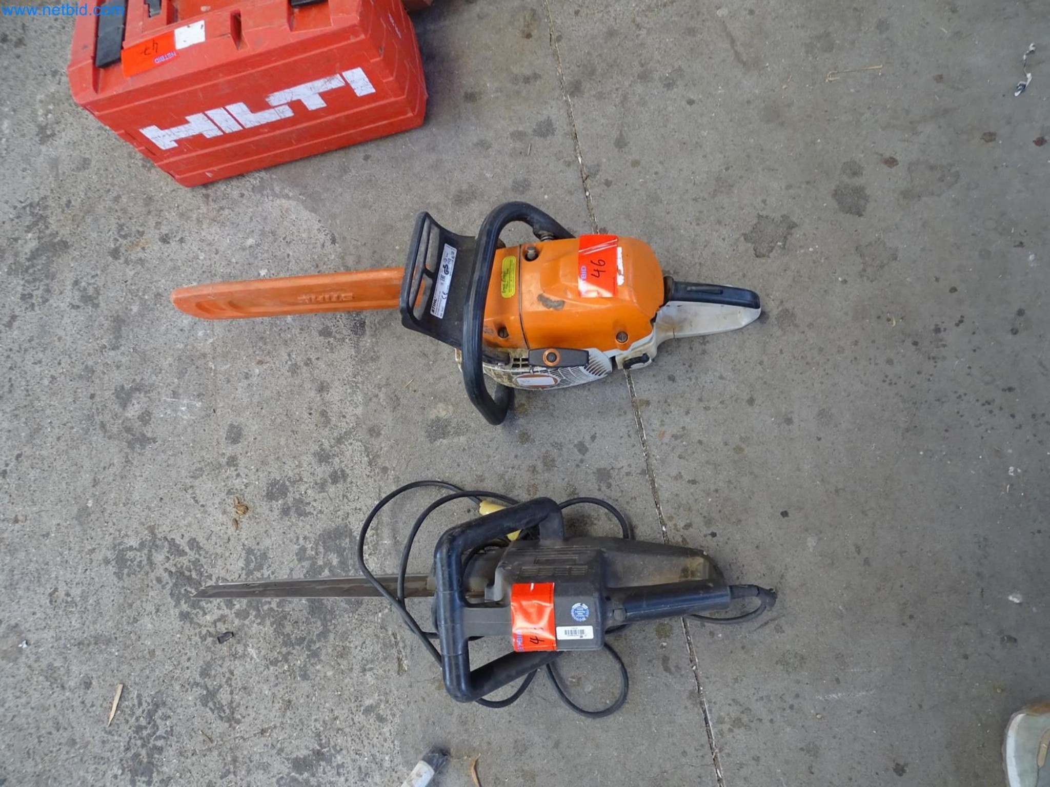 Machinery and BGA of a carpentry business-1