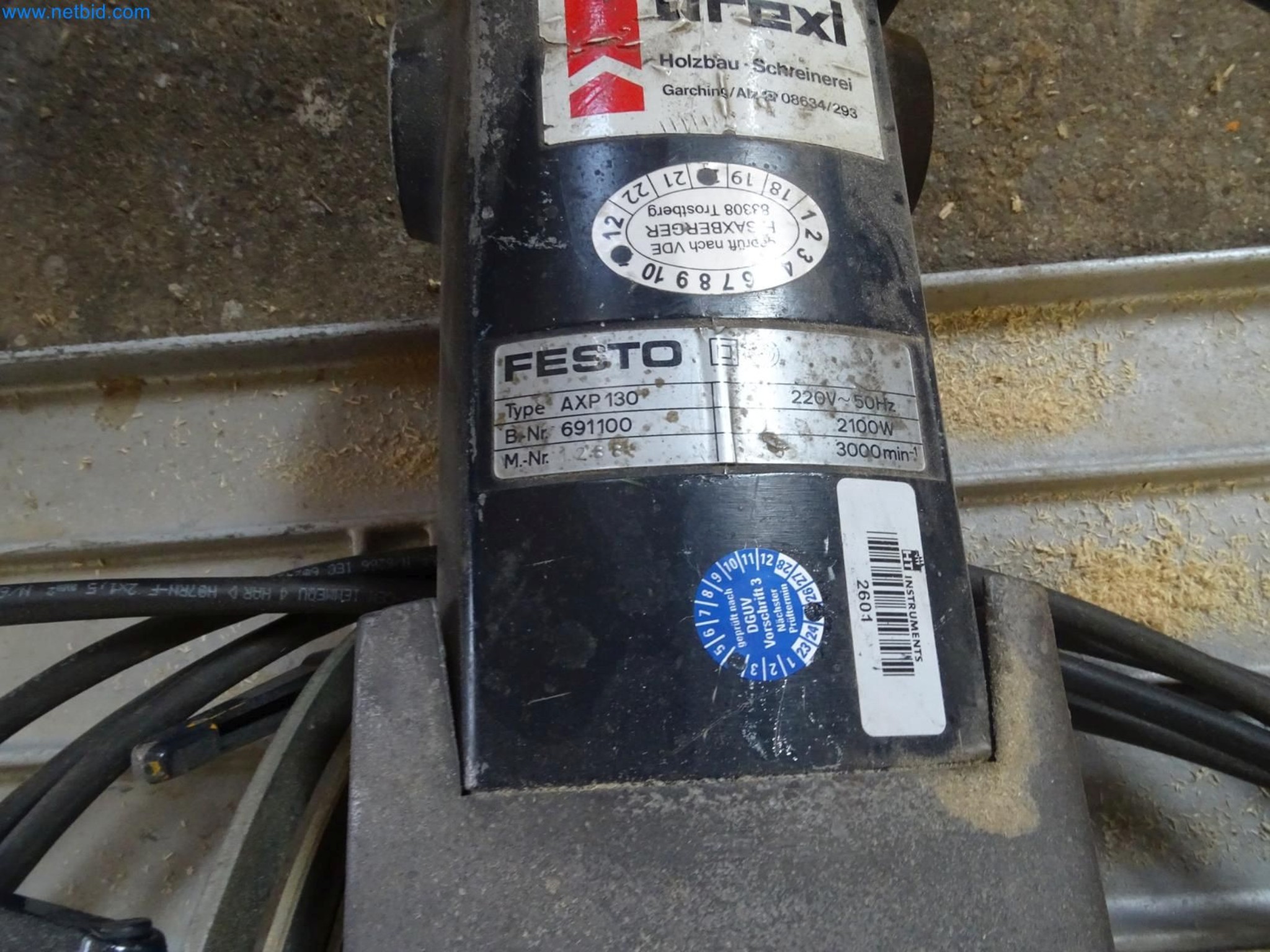 Machinery and BGA of a carpentry business-2