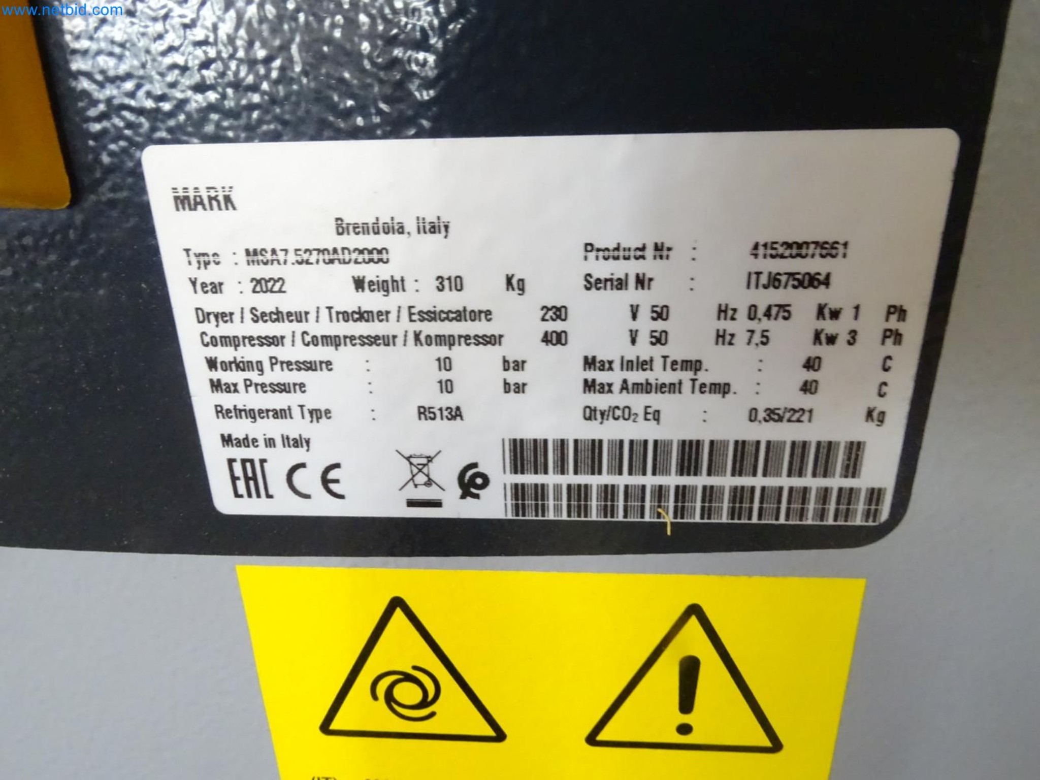 Machinery and BGA of a carpentry business-3