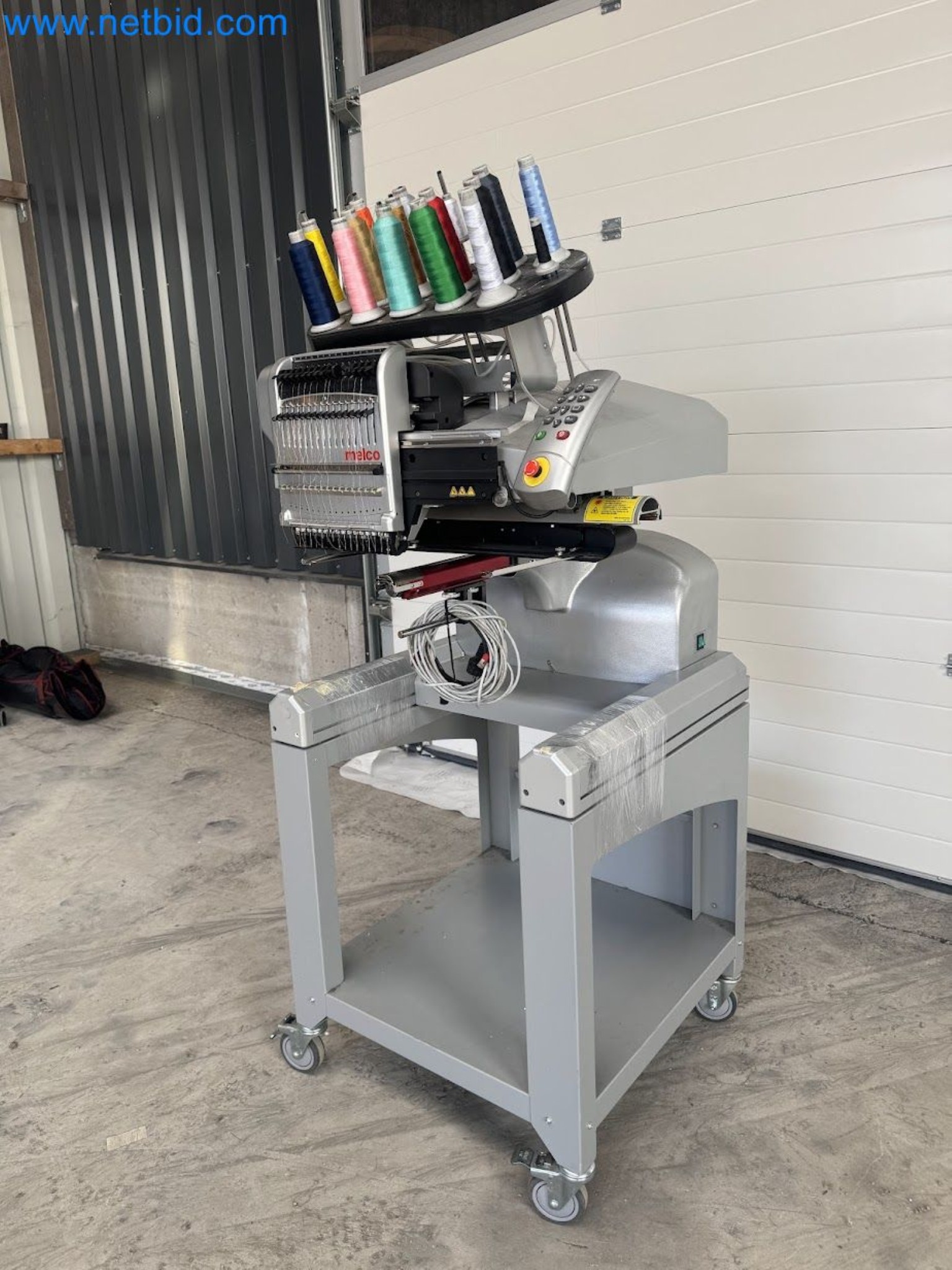 Modular embroidery machine system "melco EMT 16x"-16