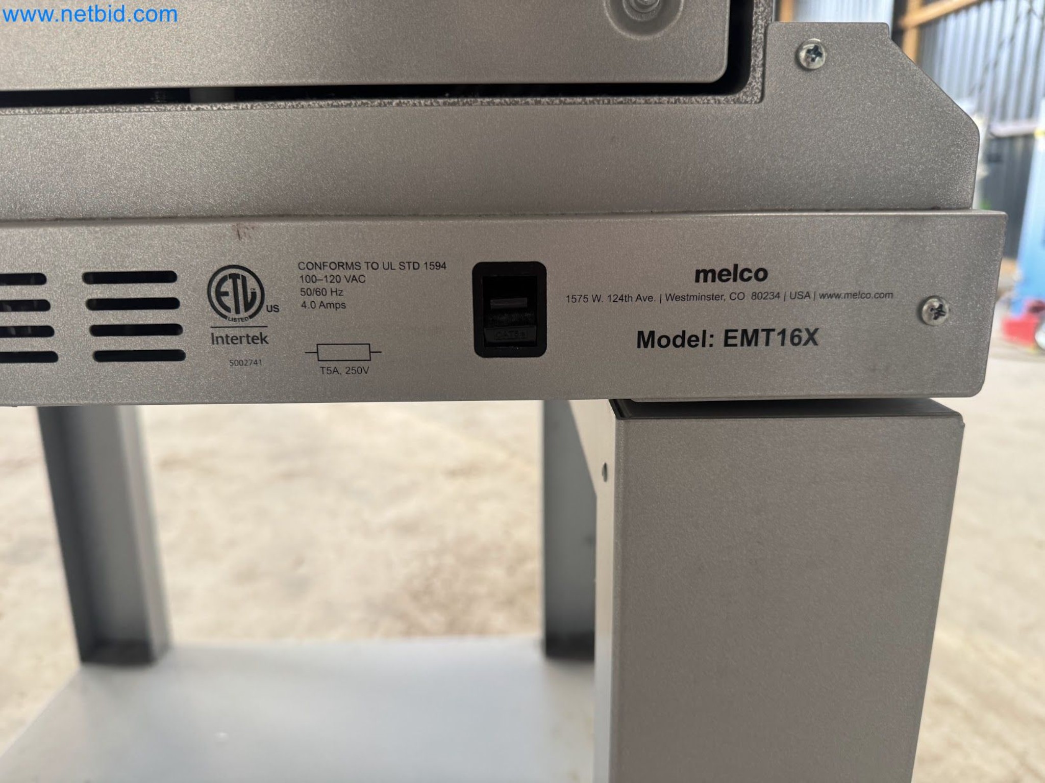 Modular embroidery machine system "melco EMT 16x"-20