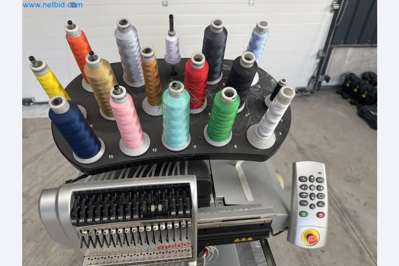 Modular embroidery machine system "melco EMT 16x"-22