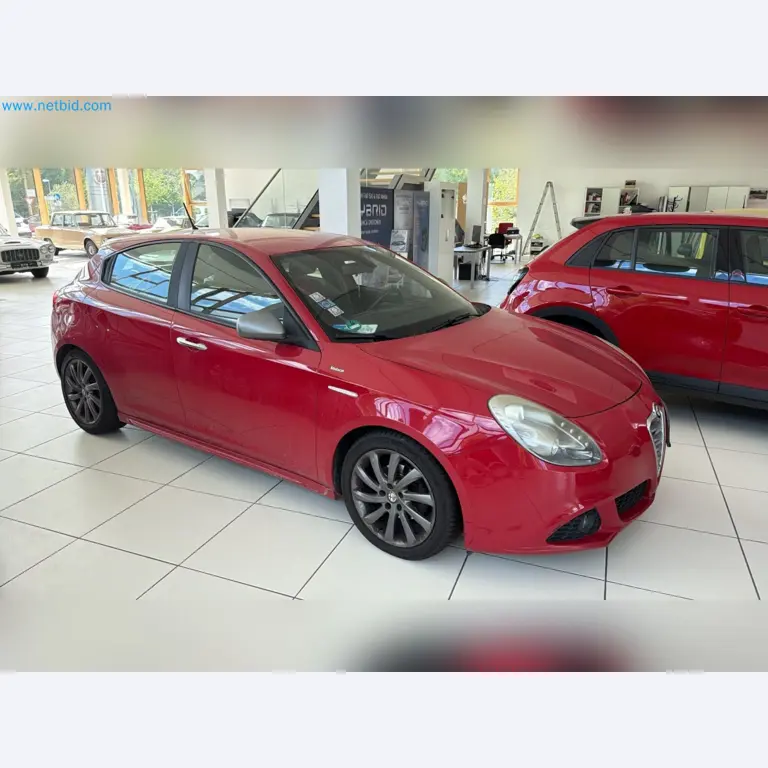 Passenger cars, electric cars, and automotive repair shop equipment at a Fiat dealership-2