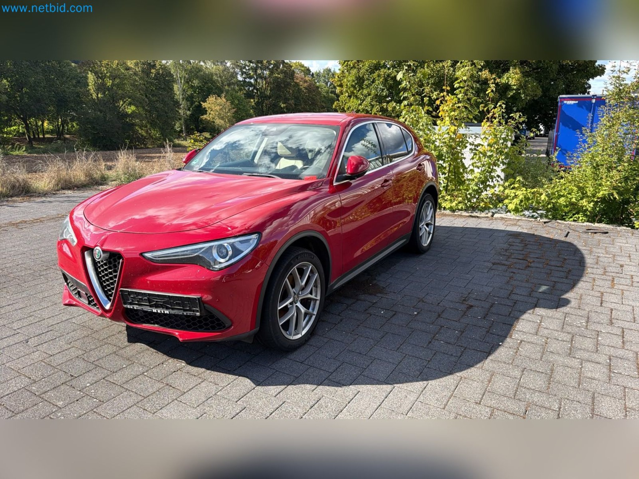 Passenger cars, electric cars, and automotive repair shop equipment at a Fiat dealership-2