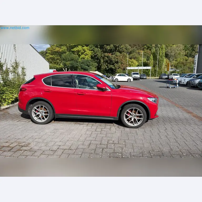 Passenger cars, electric cars, and automotive repair shop equipment at a Fiat dealership-7