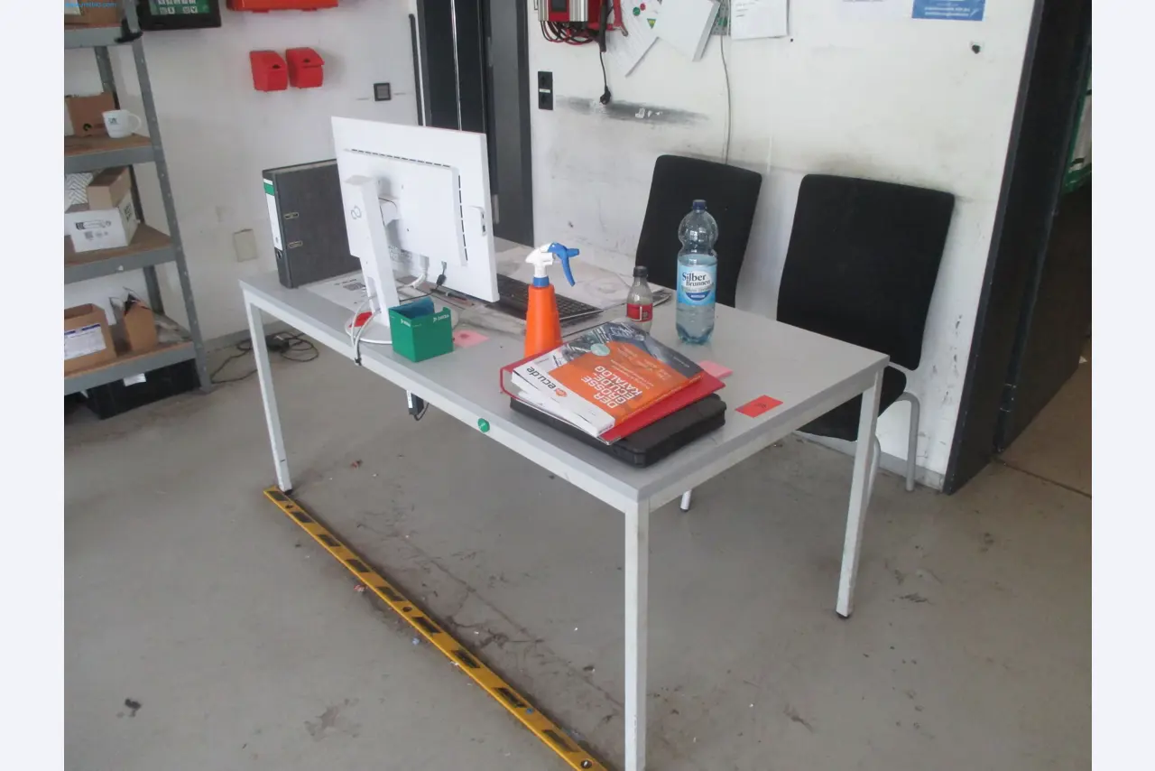 Passenger cars, electric cars, and automotive repair shop equipment at a Fiat dealership-1