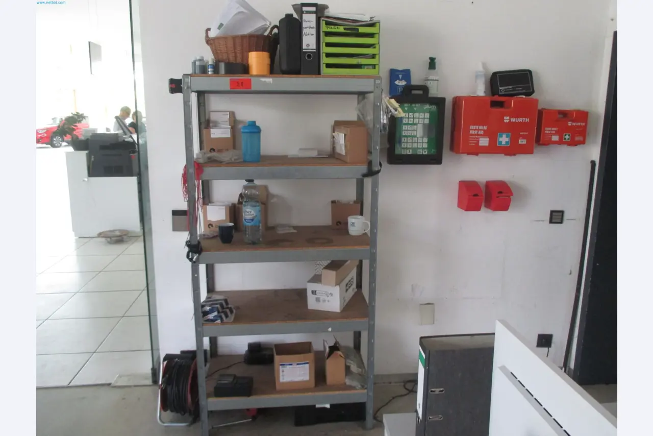Passenger cars, electric cars, and automotive repair shop equipment at a Fiat dealership-2