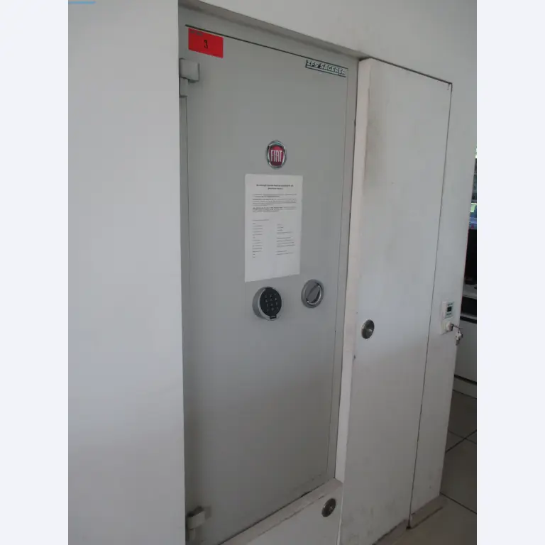 Passenger cars, electric cars, and automotive repair shop equipment at a Fiat dealership-1