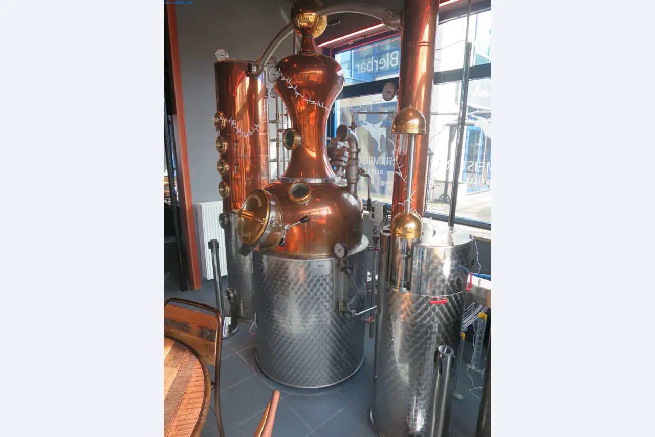 Water-bath distillation unit at a distillery-2