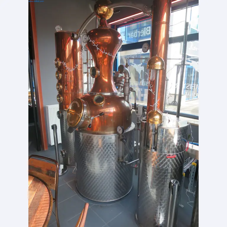 Water-bath distillation unit at a distillery-2