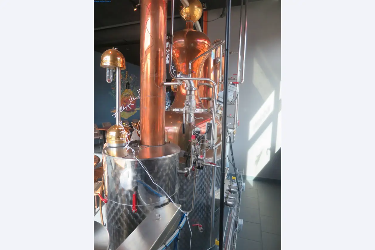Water-bath distillation unit at a distillery-6
