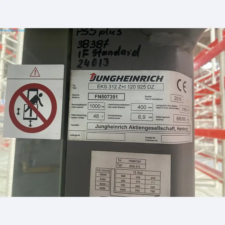 The racking system and forklift trucks-3