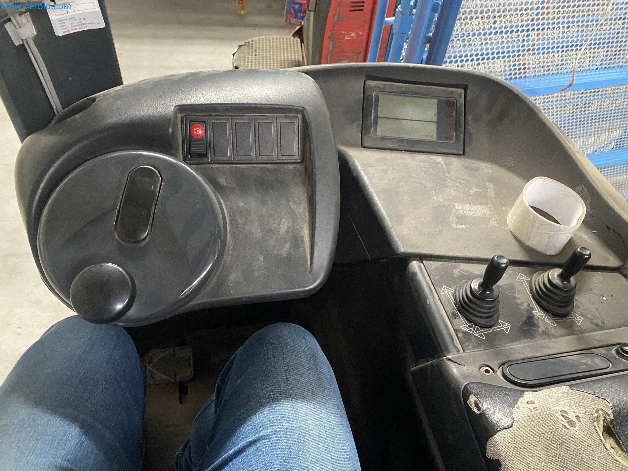 The racking system and forklift trucks-3