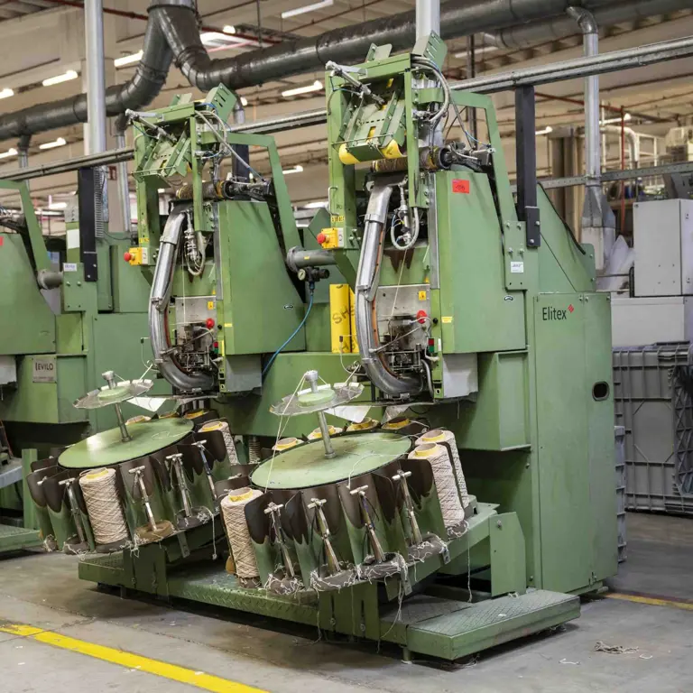 Dual-Head Industrial Yarn Winding / Spooling Machine ELITEX RC 10-R 2-U/EW