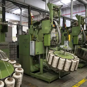 Single-Head Industrial Yarn Winding / Spooling Machine KARL MAYER RC 10-R 1- U EW