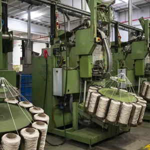Single-Head Industrial Yarn Winding / Spooling Machine KARL MAYER RC 10-R 1- U EW