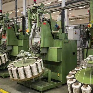 Single-Head Industrial Yarn Winding / Spooling Machine ELITEX RC 10–R1–U/EW