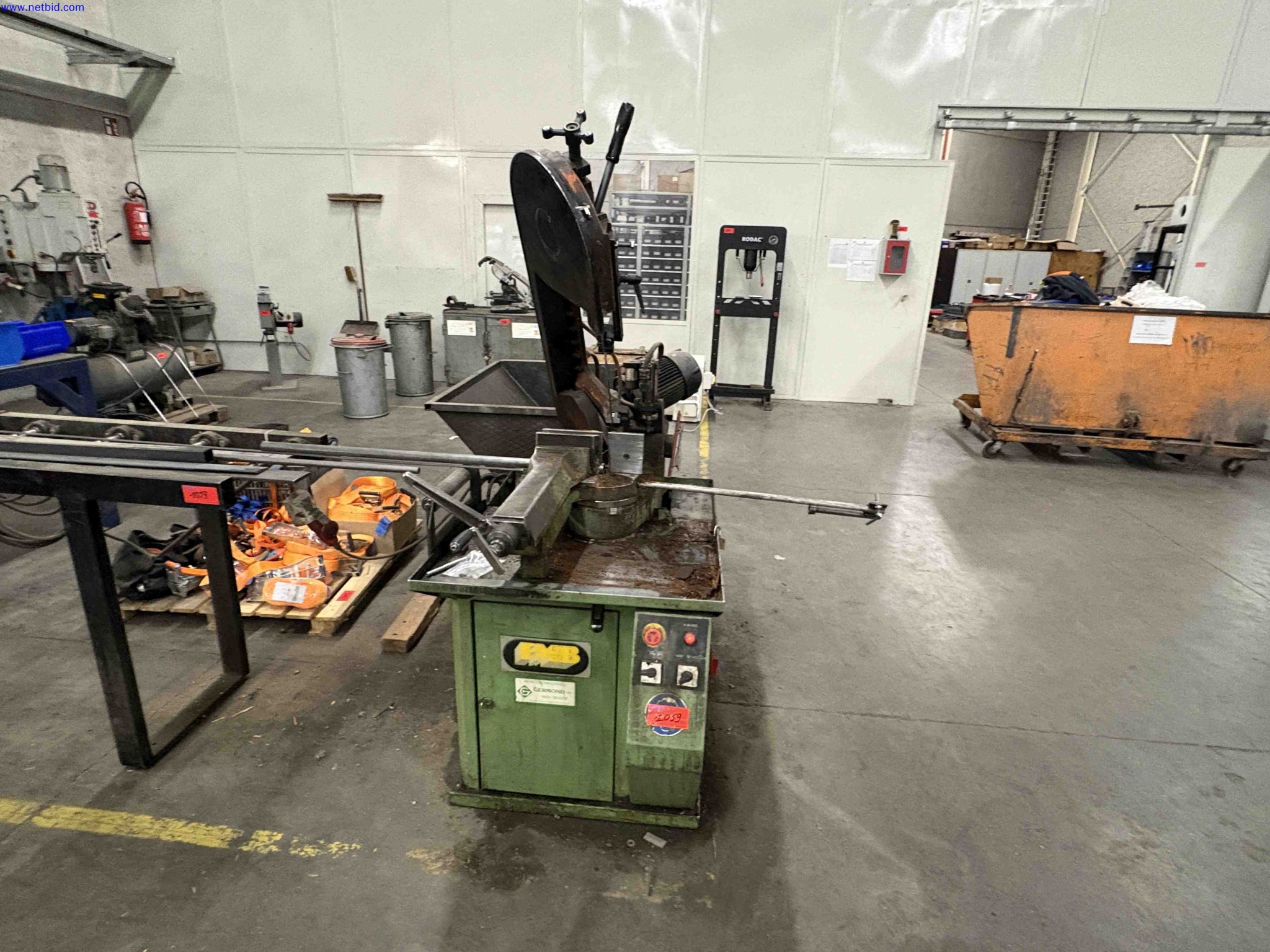Horizontal bandsaw FMB Triton – foto 3 – kavel bij NetBid, Roterijstraat 205-8793 Waregem