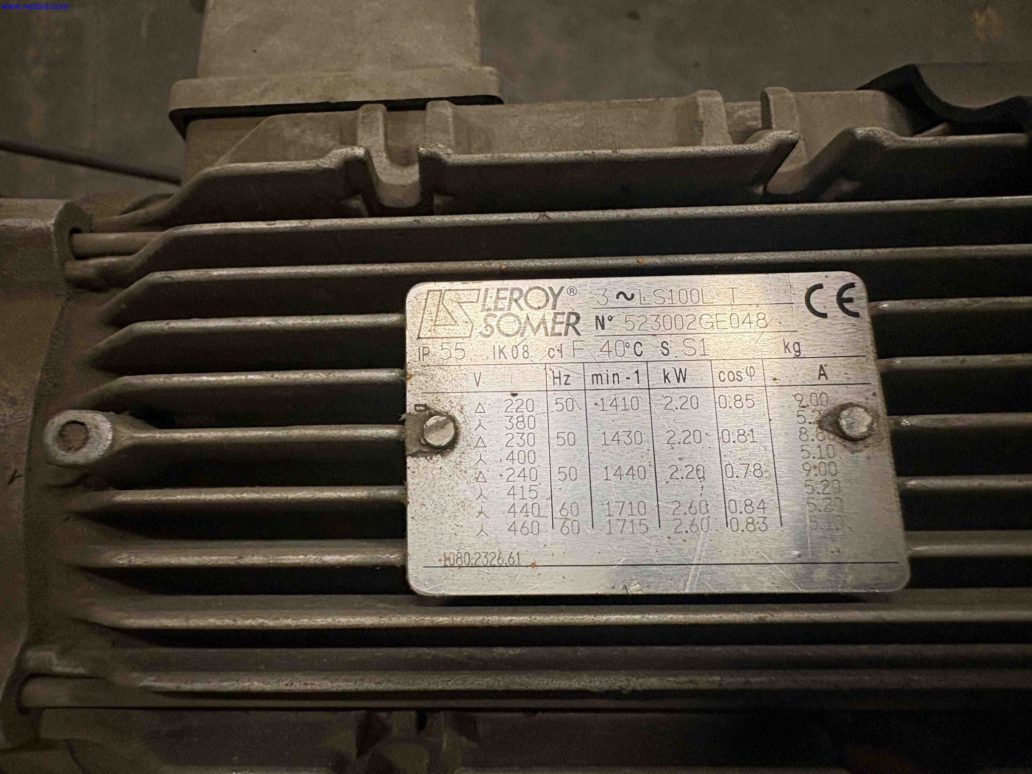 Receiver mounted air compressor Atlas Copco LT-22-15-120 – foto 7 – kavel bij NetBid, Roterijstraat 205-8793 Waregem