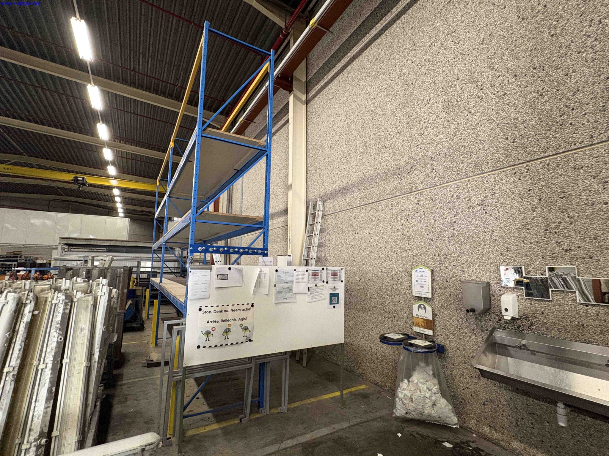 Boltless Pallet Racking Stow – foto 3 – kavel bij NetBid, Roterijstraat 205-8793 Waregem