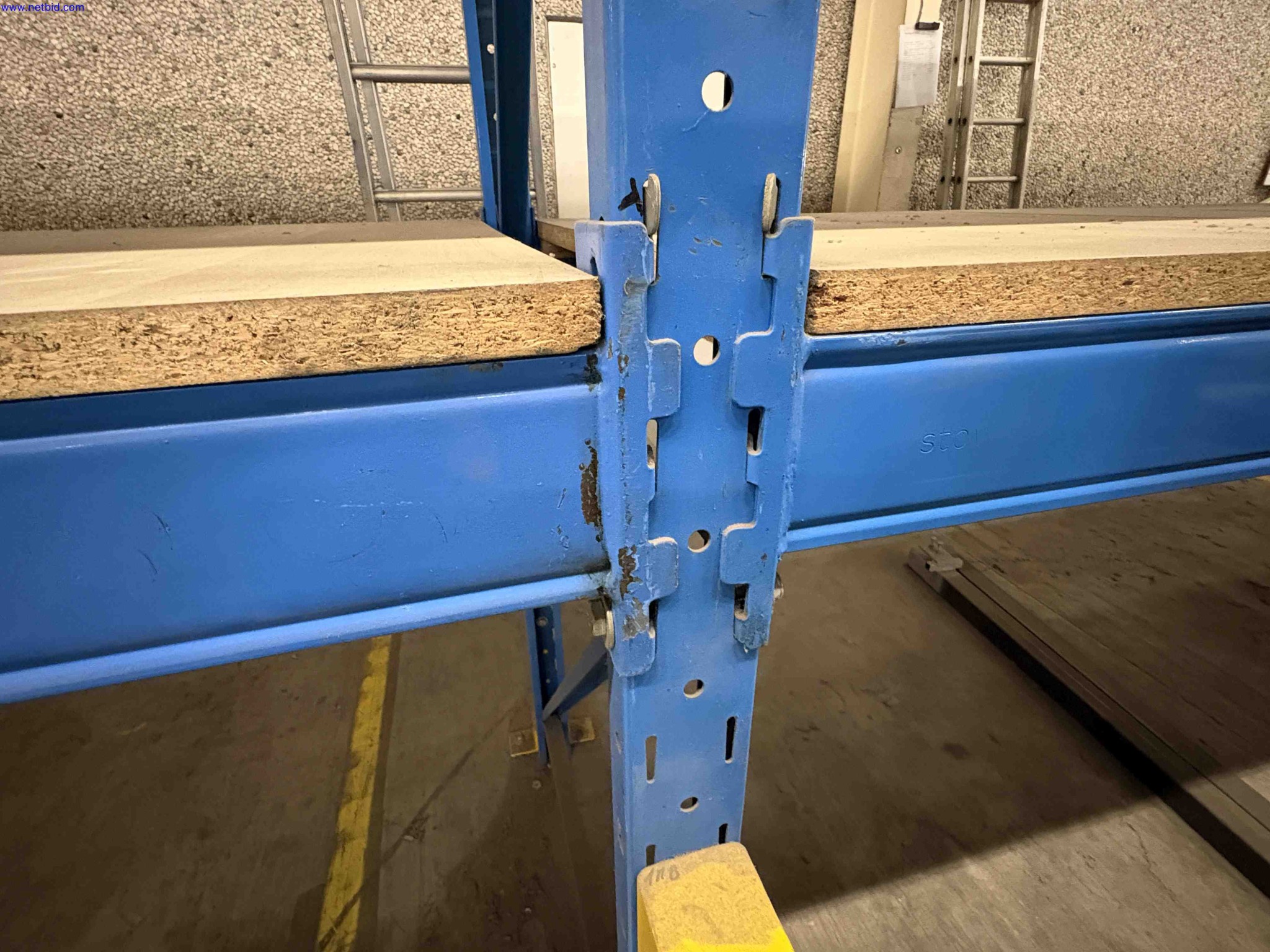 Boltless Pallet Racking Stow – foto 9 – kavel bij NetBid, Roterijstraat 205-8793 Waregem
