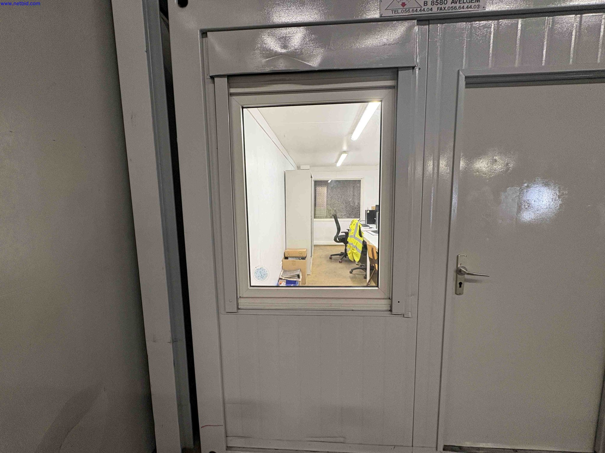 Site office Euro-Cabin – foto 13 – kavel bij NetBid, Roterijstraat 205-8793 Waregem