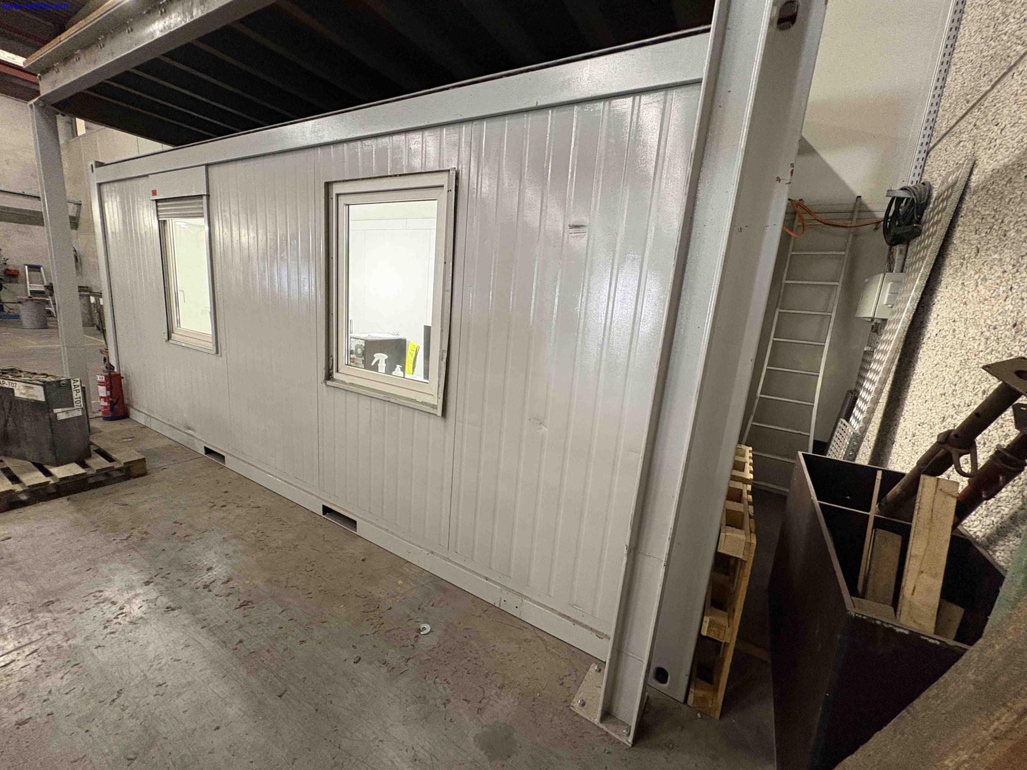 Site office Euro-Cabin – foto 2 – kavel bij NetBid, Roterijstraat 205-8793 Waregem