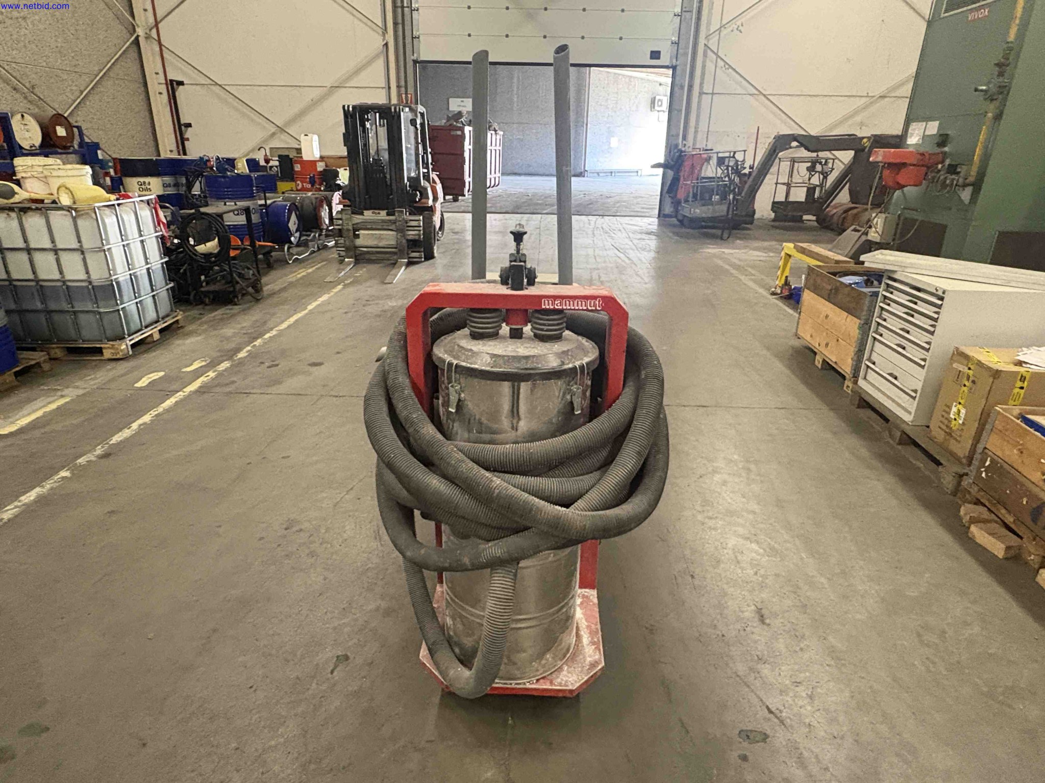 Industrial Vacuum cleaner Soteco Mammut – foto 2 – kavel bij NetBid, Roterijstraat 205-8793 Waregem