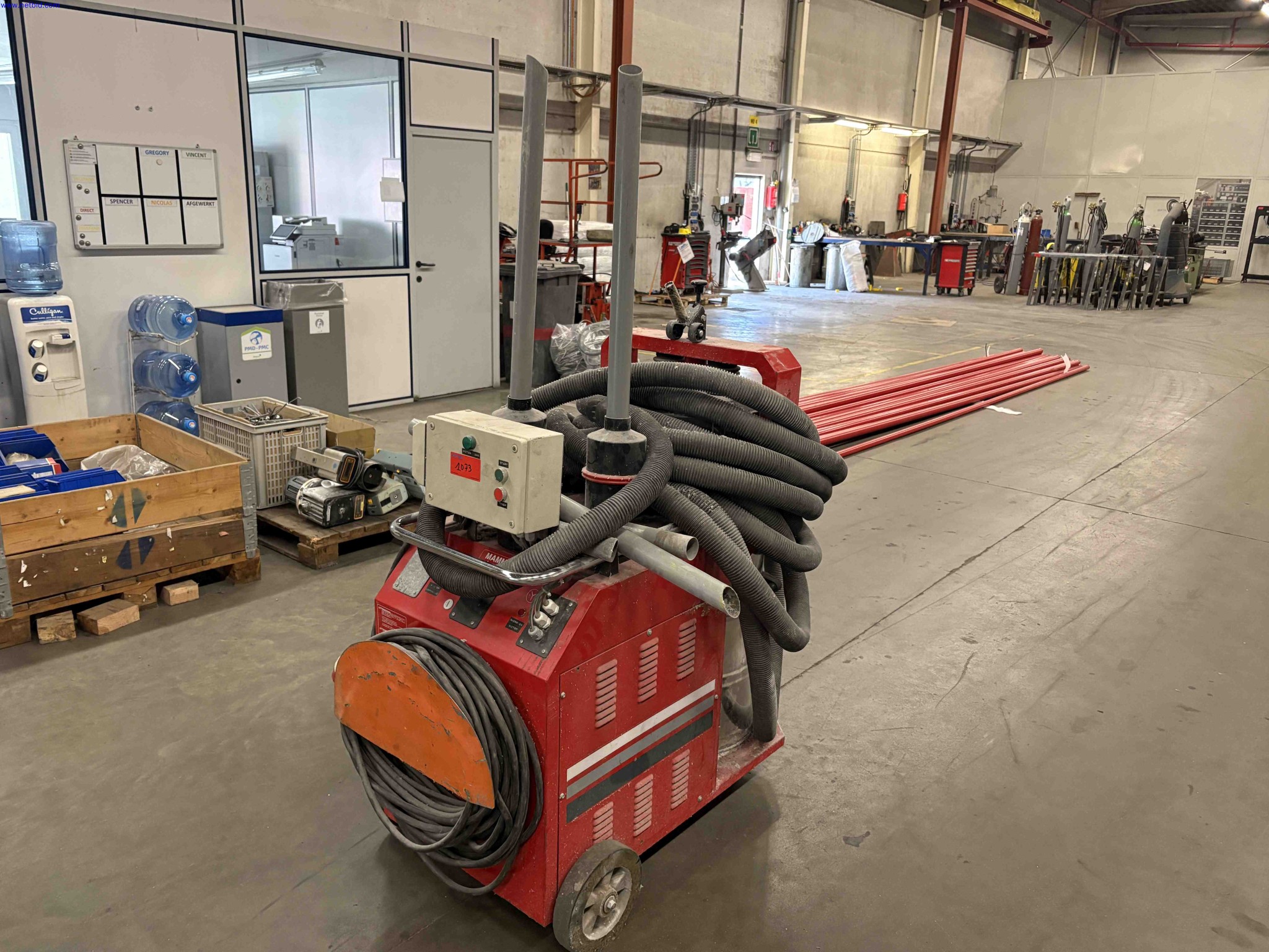 Industrial Vacuum cleaner Soteco Mammut – foto 4 – kavel bij NetBid, Roterijstraat 205-8793 Waregem