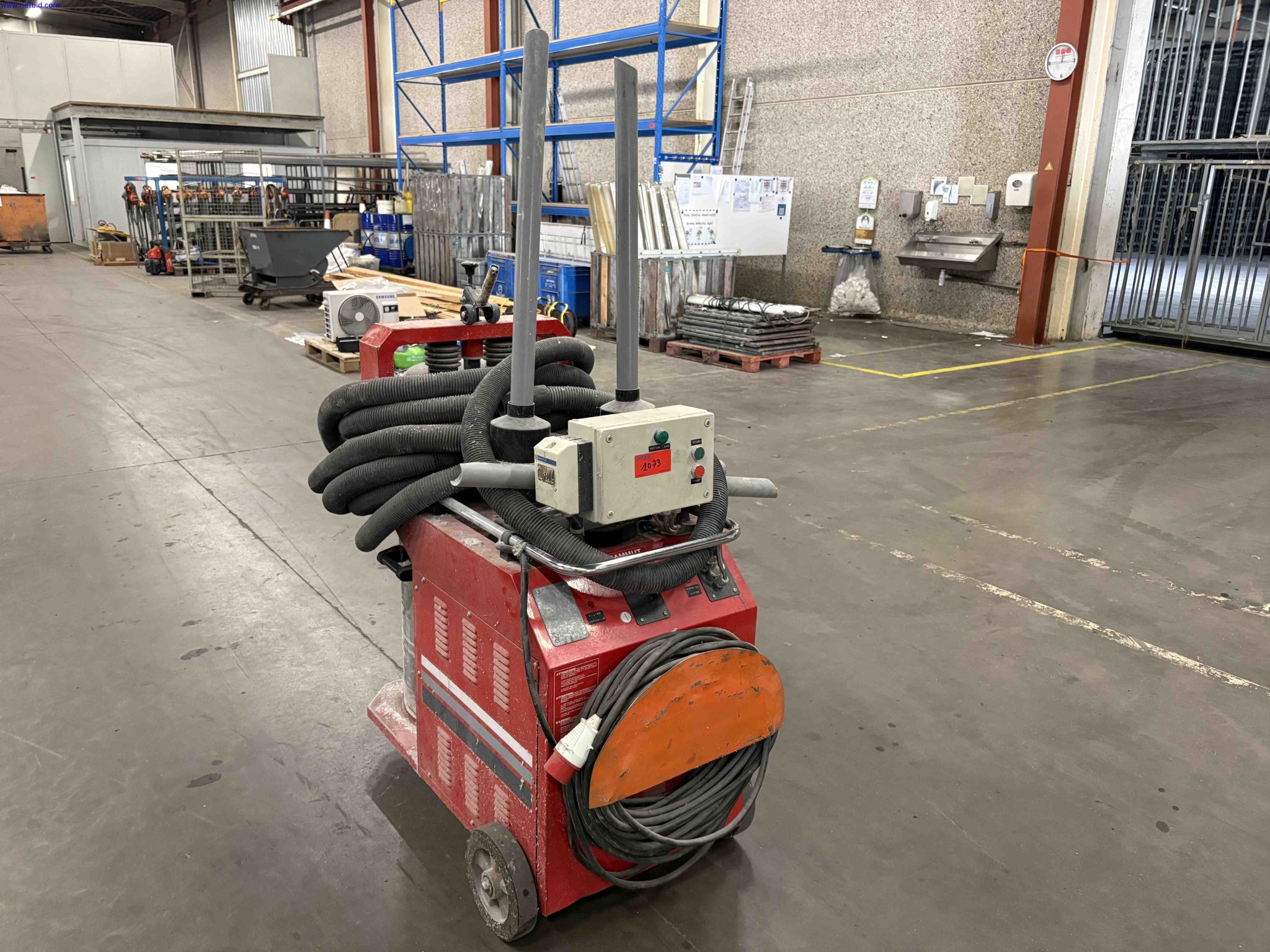 Industrial Vacuum cleaner Soteco Mammut – foto 5 – kavel bij NetBid, Roterijstraat 205-8793 Waregem