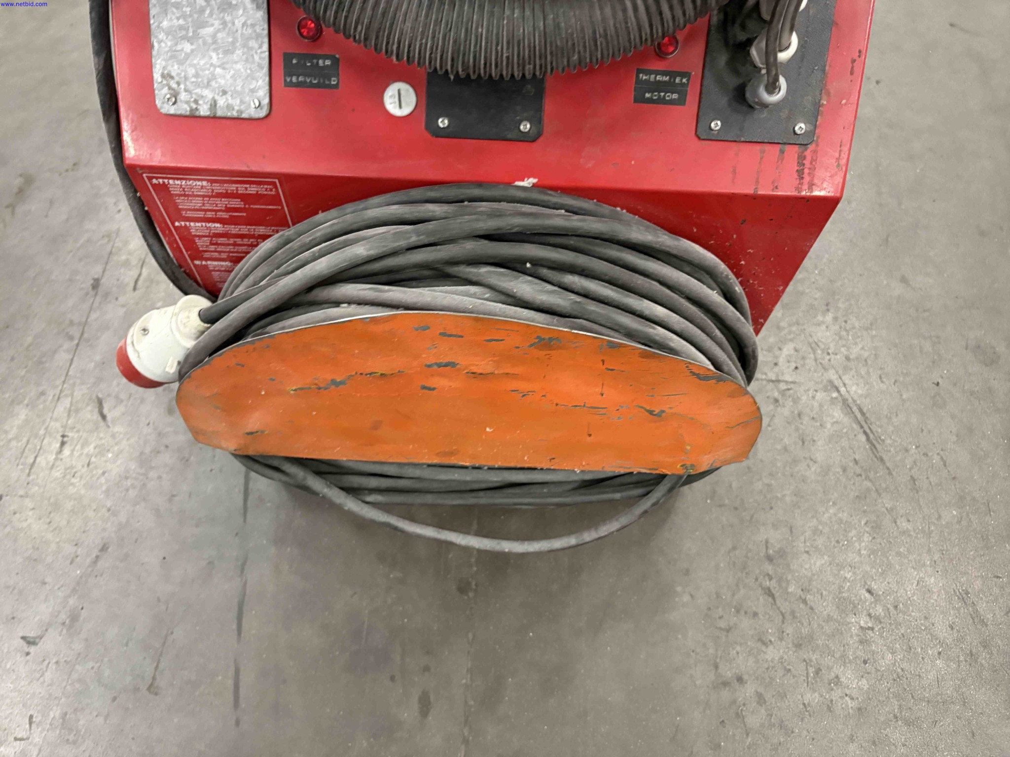 Industrial Vacuum cleaner Soteco Mammut – foto 7 – kavel bij NetBid, Roterijstraat 205-8793 Waregem