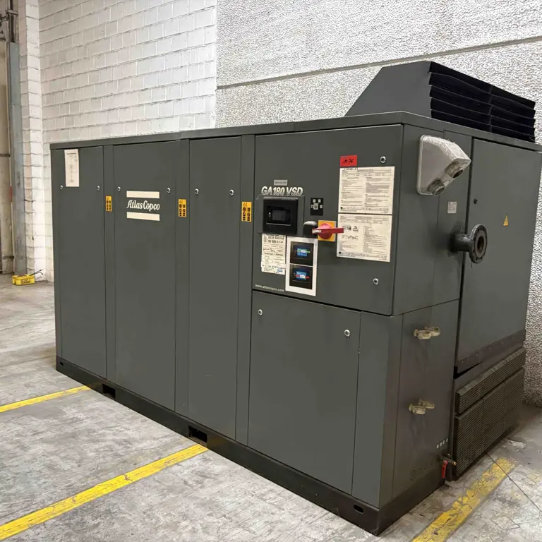 Industrieller Luftkompressor Atlas Copco GA 180 VSD