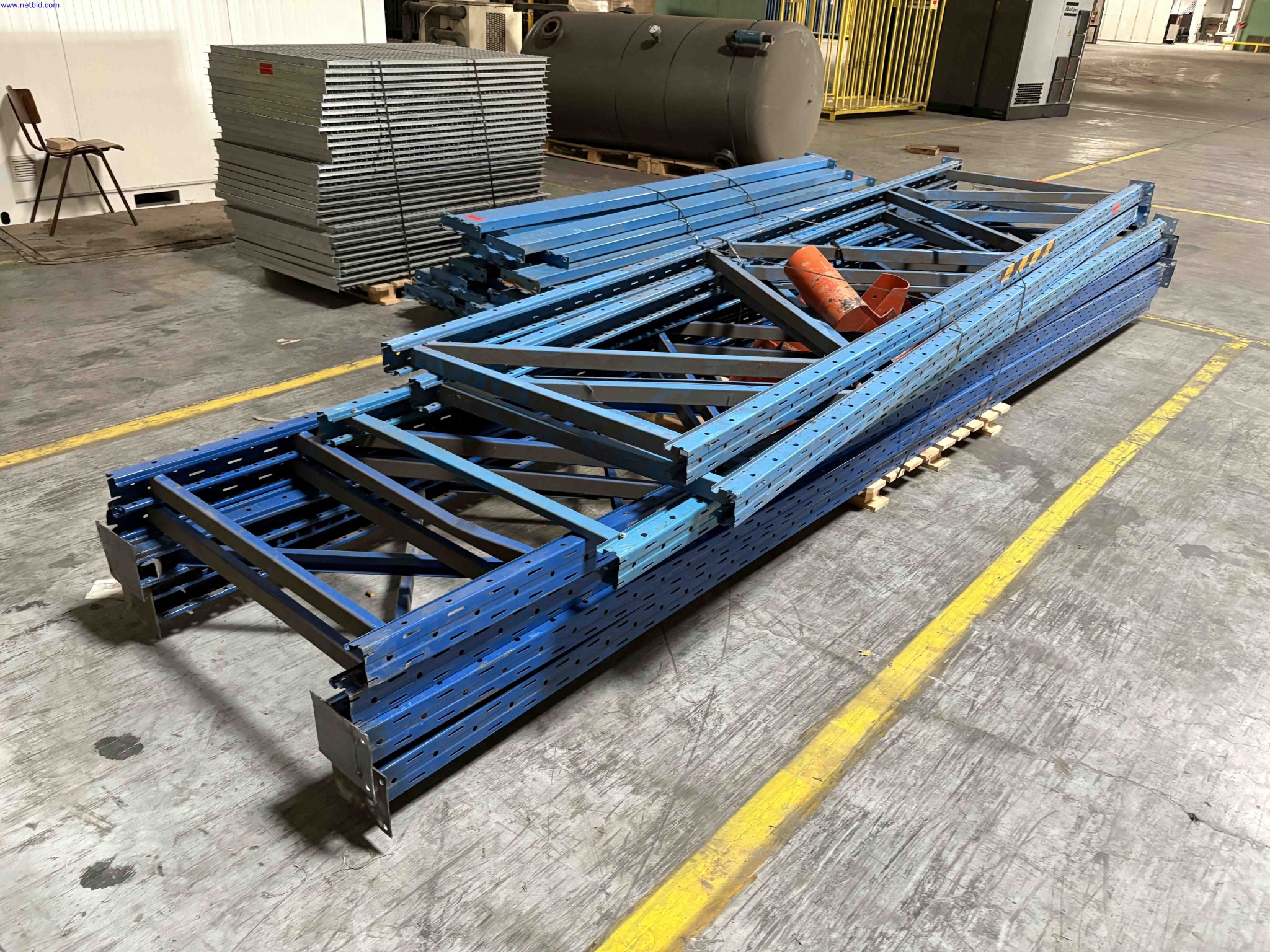 Boltless Pallet Racking Stow – foto 2 – kavel bij NetBid, Roterijstraat 205-8793 Waregem